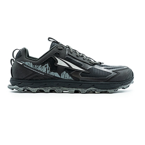 Trailove Topanky Altra LONE PEAK 4.5 Panske Čierne | 9047-FJXDV