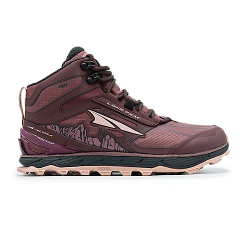 Trailove Topanky Altra LONE PEAK 4 Damske Tmavo Ruzove | 1279-VGLEI