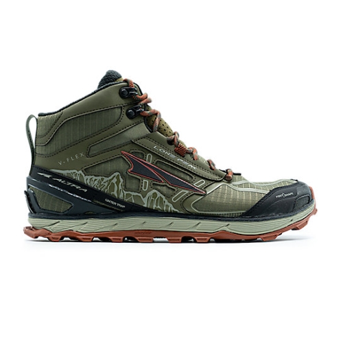 Trailove Topanky Altra LONE PEAK 4 Panske Ivy Green/Red Clay | 7420-OCJEH