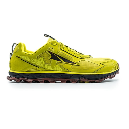 Turisticke Topanky Altra LONE PEAK 4.5 Panske Lime/Red | 2108-OQAHE