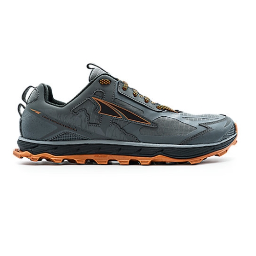 Turisticke Topanky Altra LONE PEAK 4.5 Panske Gray/Orange | 2873-XCQBY