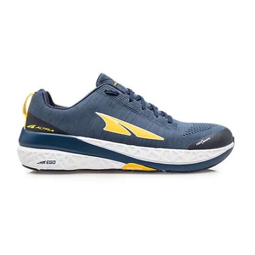 Turisticke Topanky Altra PARADIGM 4.5 Panske Blue/Yellow | 9174-FPQRY